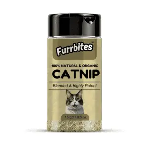 Furrbites 100 % Natural & Organic Catnip – Blended & Highly Potent - 15 gm / 0.5 oz