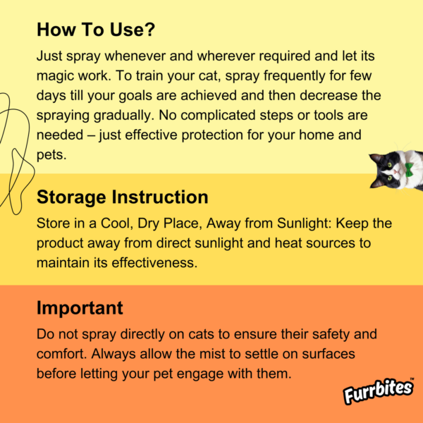 Furrbites ™ Advanced Cat Training & Anti-Scratch-Bite Spray Infographic (7)