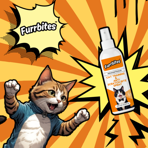 Furrbites ™ Advanced Cat Training & Anti-Scratch-Bite Spray Infographic (9)