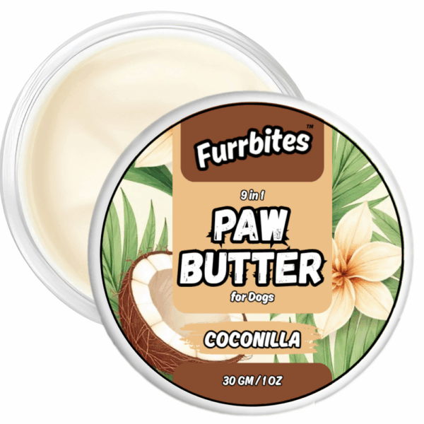 Furrbites™ 9in1 Paw Butter for Dogs - Coconilla (Coconut + Vanilla) - 30gm / 1oz
