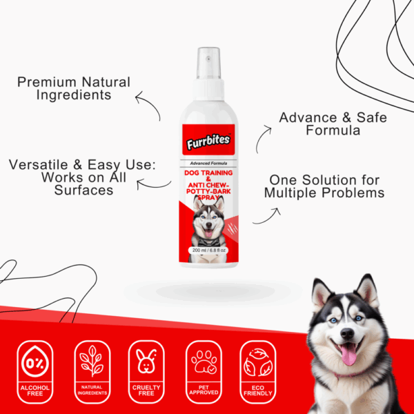 Furrbites™ Advance Formula Dog Training & Anti-Chew-Potty-Bark Spray - Image 2