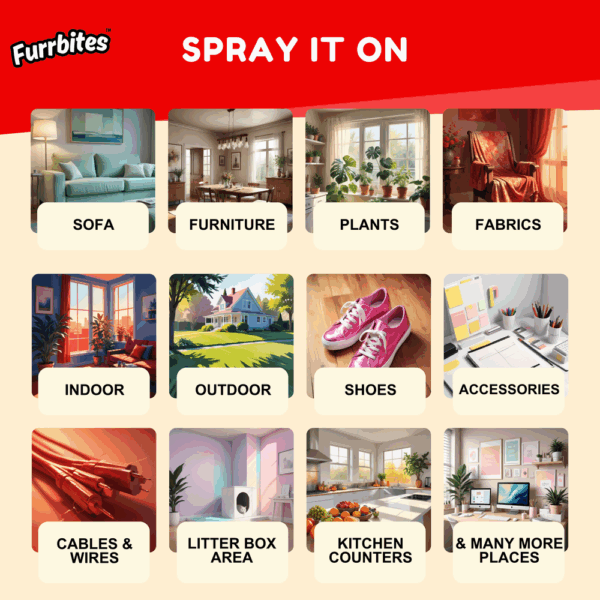 Furrbites™ Advance Formula Dog Training & Anti-Chew-Potty-Bark Spray - Image 6