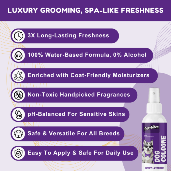 Furrbites™ Dog Cologne – Sweet Lavender - Image 2