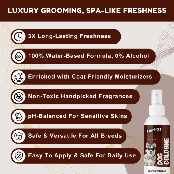 Furrbites™ Dog Cologne – Classic Vanilla - Image 2