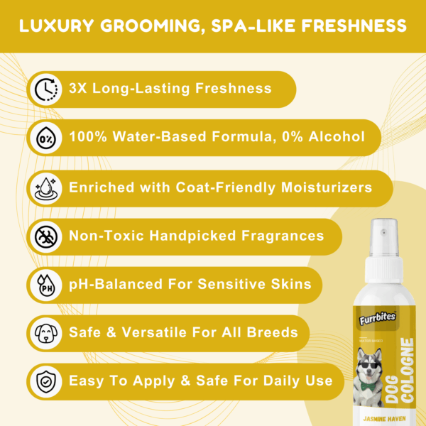 Furrbites™ Dog Cologne – Jasmine Haven - Image 2