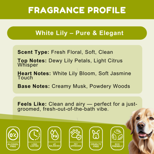 Furrbites™ Dog Cologne – White Lily - Image 3