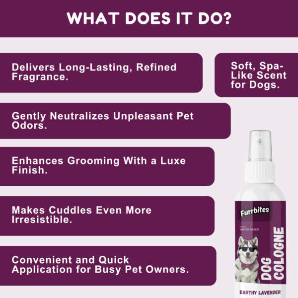 Furrbites™ Dog Cologne – Earthy Lavender - Image 6