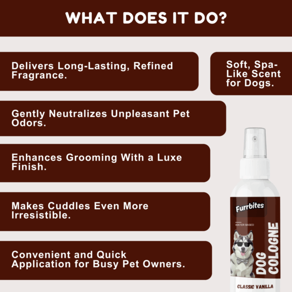 Furrbites™ Dog Cologne – Classic Vanilla - Image 6