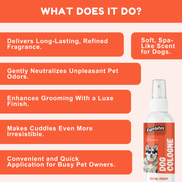 Furrbites™ Dog Cologne – Royal Peach - Image 6