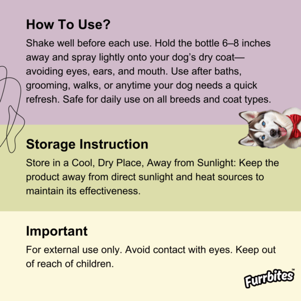 Furrbites™ Dog Cologne – Earthy Lavender - Image 7
