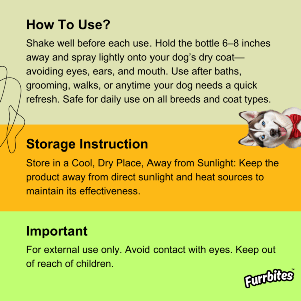 Furrbites™ Dog Cologne – White Lily - Image 7