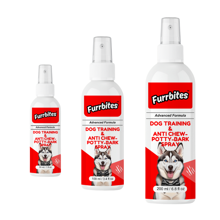 Furrbites Advanced Dog Training & Anti-Chew-Potty-Bark Spray
